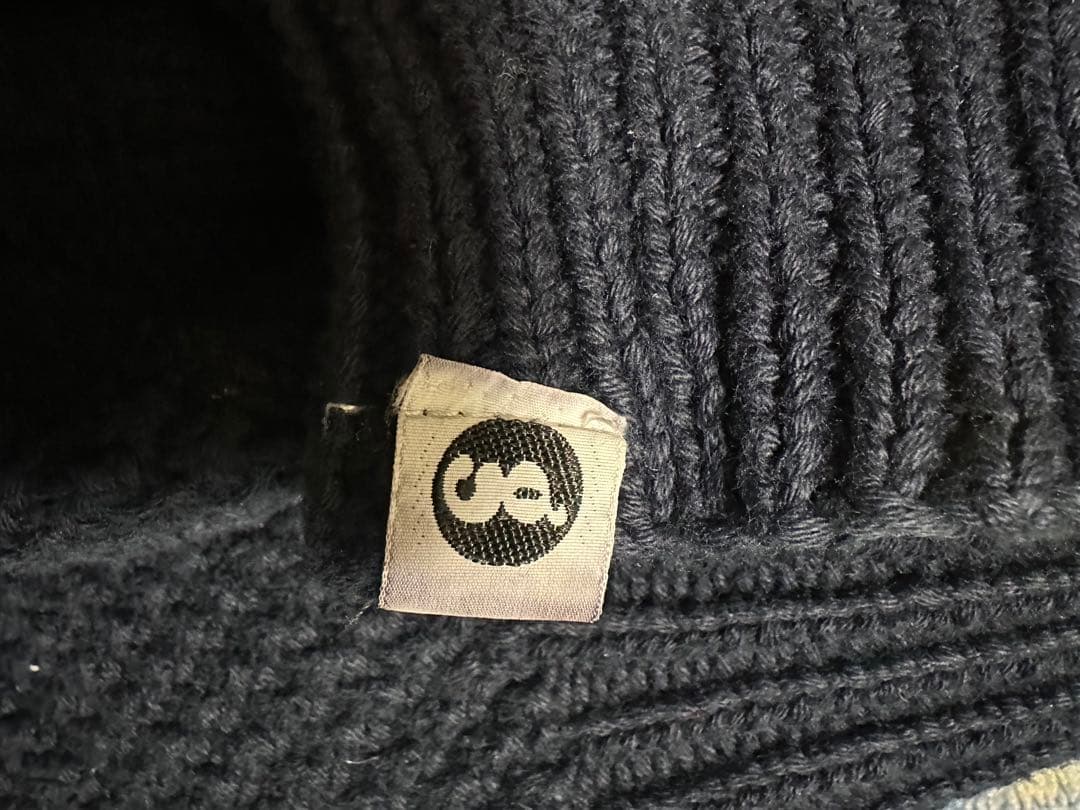 GOOD ENOUGH ケーブルニットセーター ネイビー