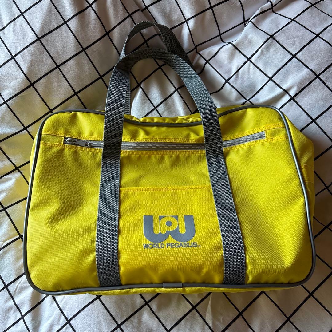 旧型ワッペ　スクバ　ワールドペガサス　黄色