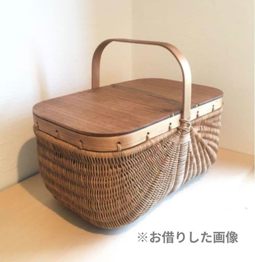 ピクニックバスケット　バスケット　籠