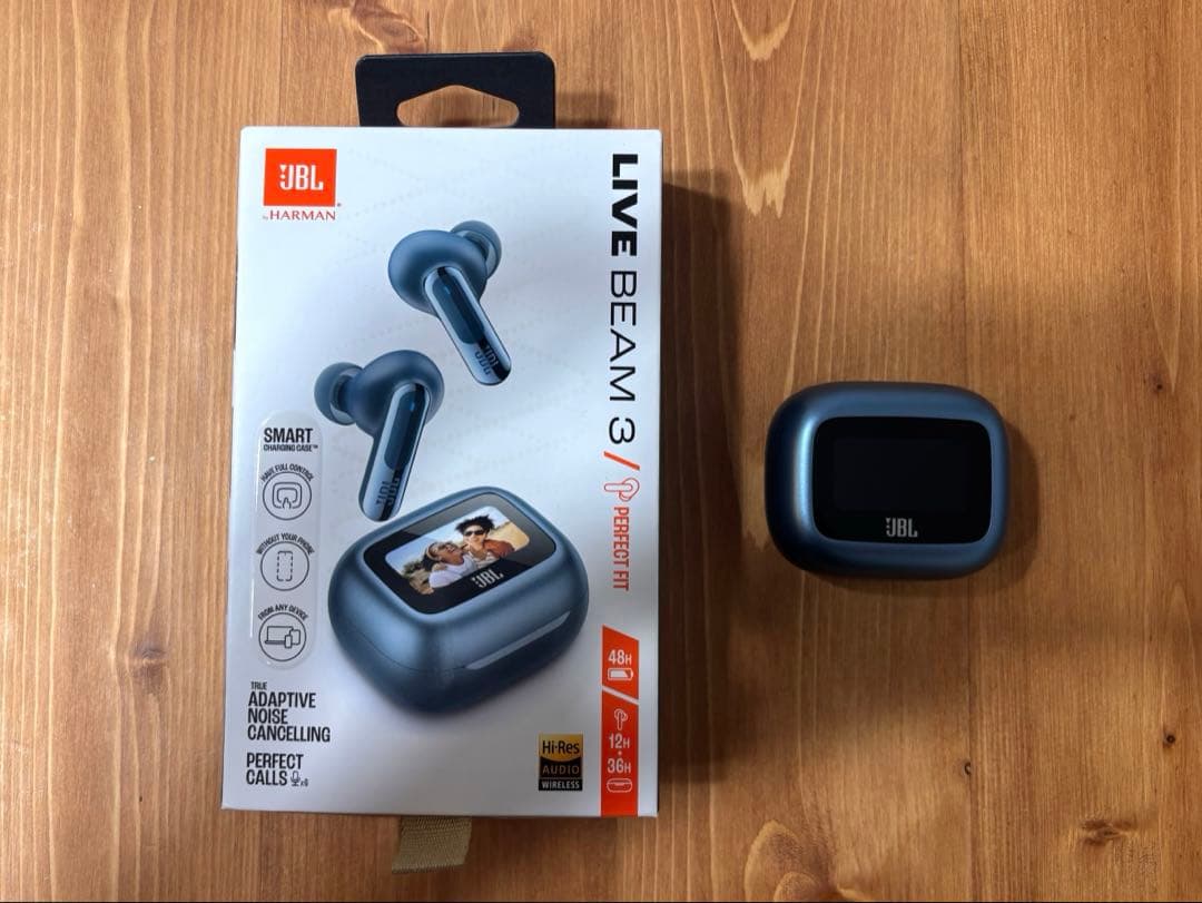 【CAMP大好きさん専用】動作確認済みJBL LIVE BEAM 3 ブルー