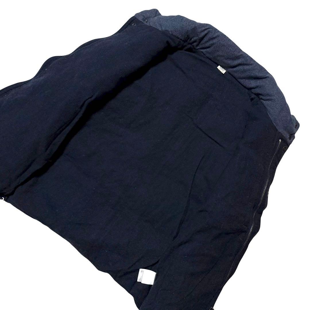 highwind 袖リブ 切替 フード付き ダウン ジャケット M