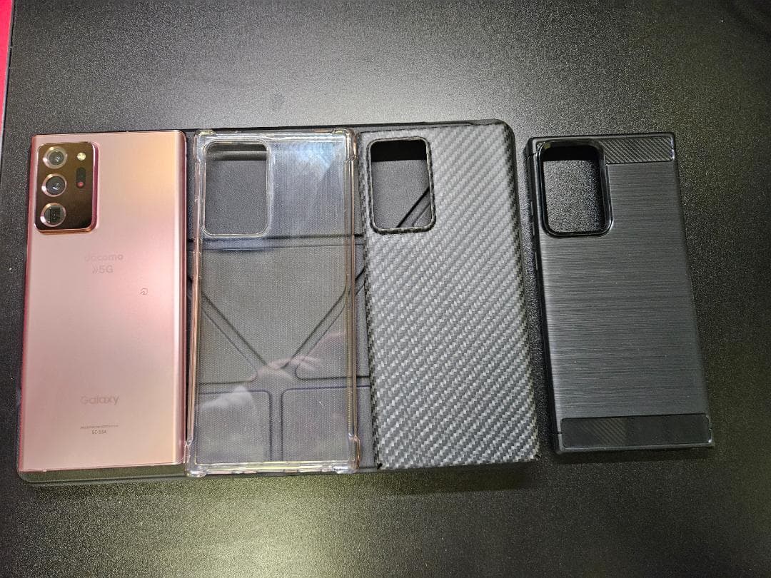 Galaxy Note20 Ultra SIMフリー +ケース3点 SC-53A