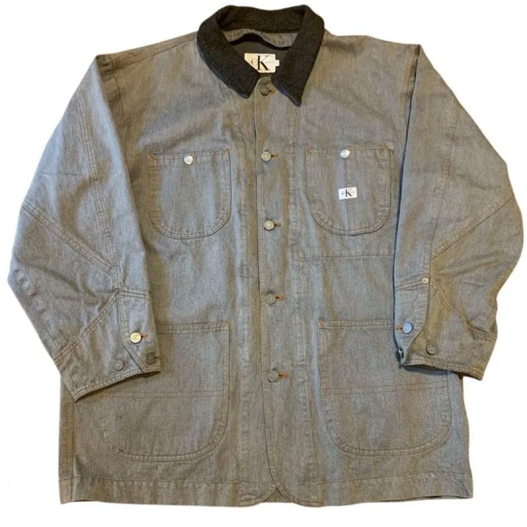 カルバンクライン 81-LJ 91-J カバーオール ジャケット チョアコート