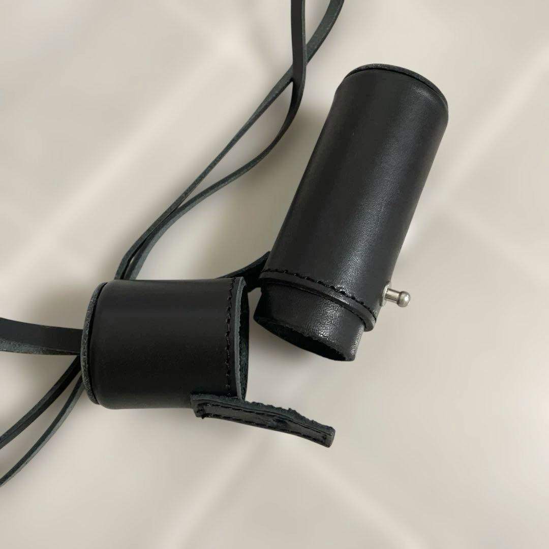 美品☆etre tokyo☆タンドレザーリップケース　ブラック