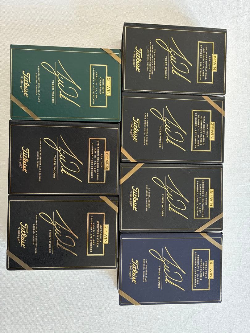 タイガーウッズ　優勝記念ボール　プレミア　訳あり