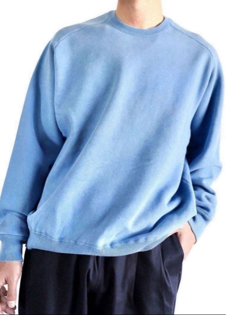 アプレッセ24SS Vintage Sweatshirt TURQUOISE