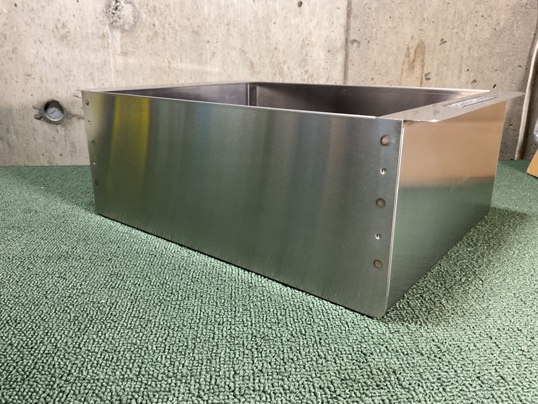 廃盤品 ステンボックス １ユニット ＆ 新品 ステンレストレー スノーピーク