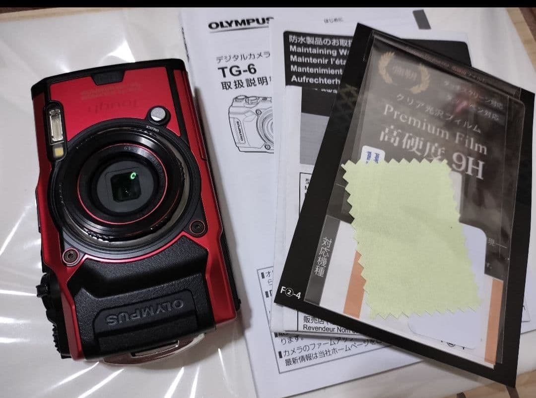 OLYMPUS Tough TG-6 RED カメラ コンパクトデジタルカメラ