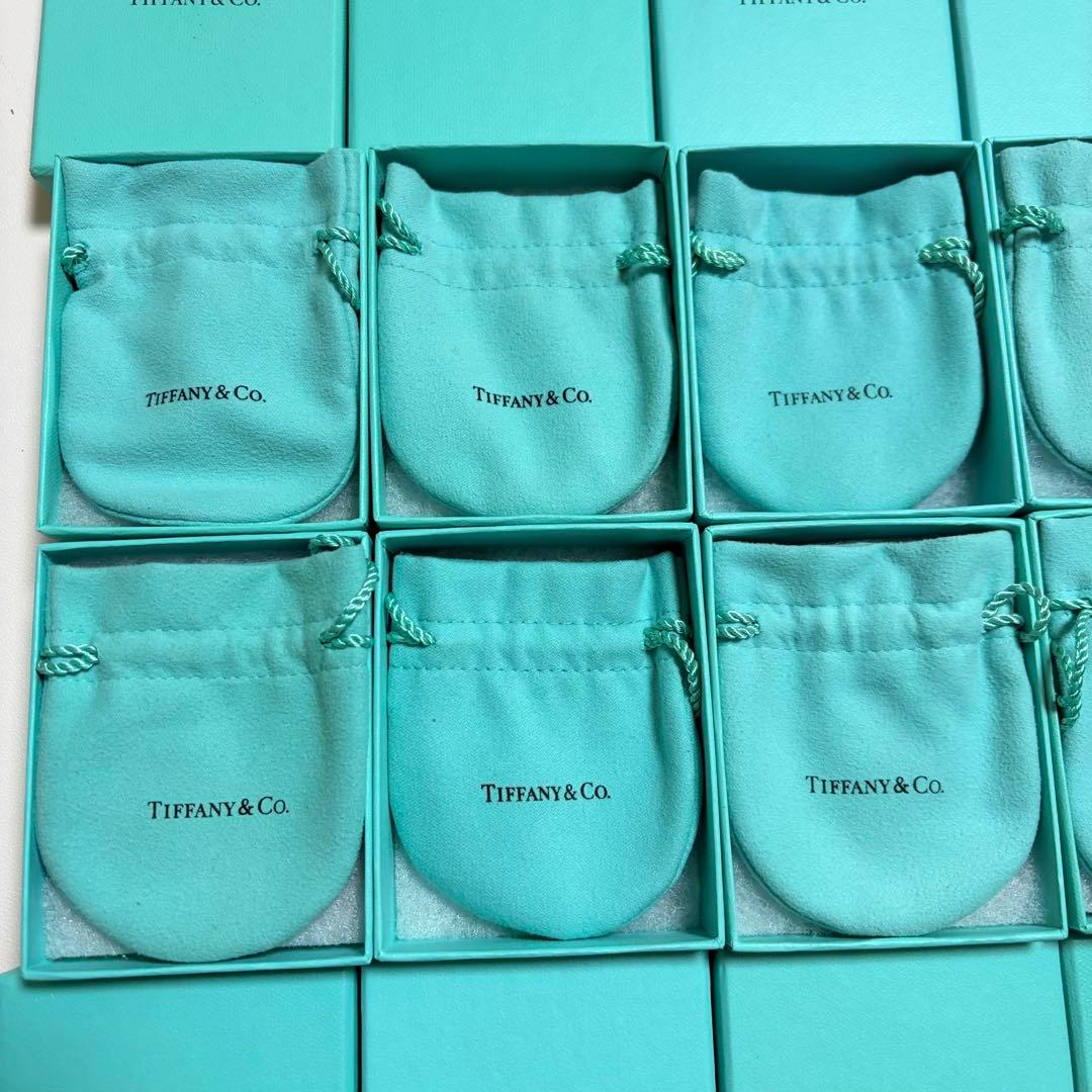 ティファニー　旧型　巾着袋　空箱　10個セット　保存袋　アクセサリー入れ　ポーチ