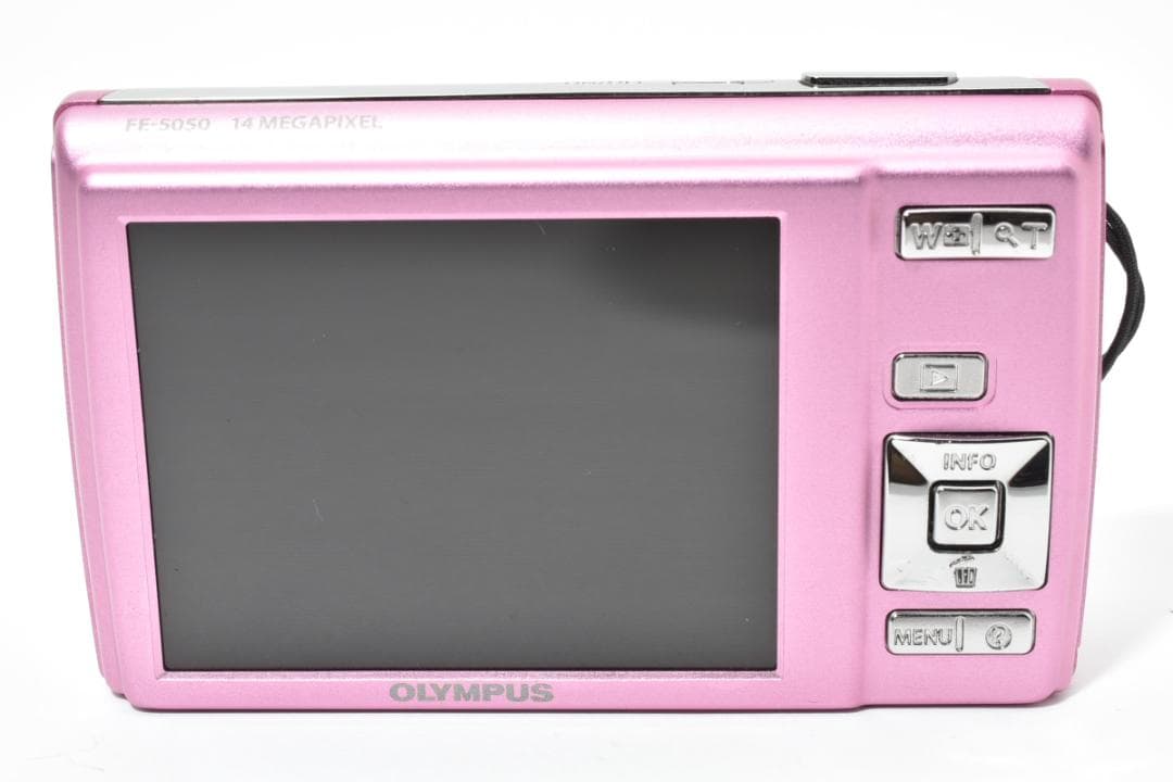 《 美品 》 オリンパス　OLYMPUS FE-5050 ピンク