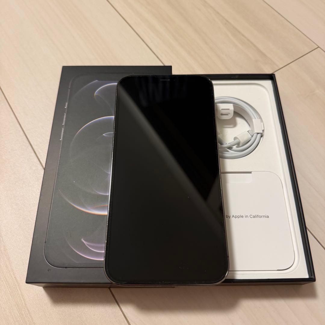 『美品』Apple iPhone 12 Pro Max グラファイト 本体