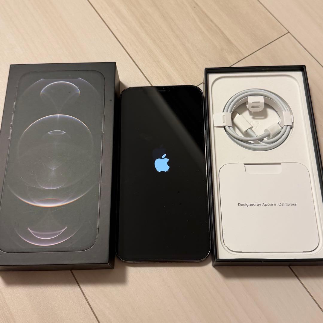 『美品』Apple iPhone 12 Pro Max グラファイト 本体