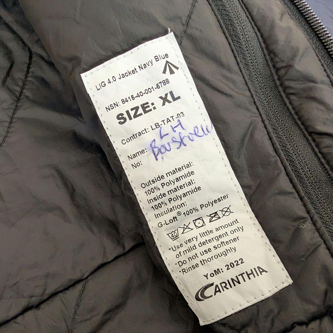 British Military  NavyサーマルジャケットXL