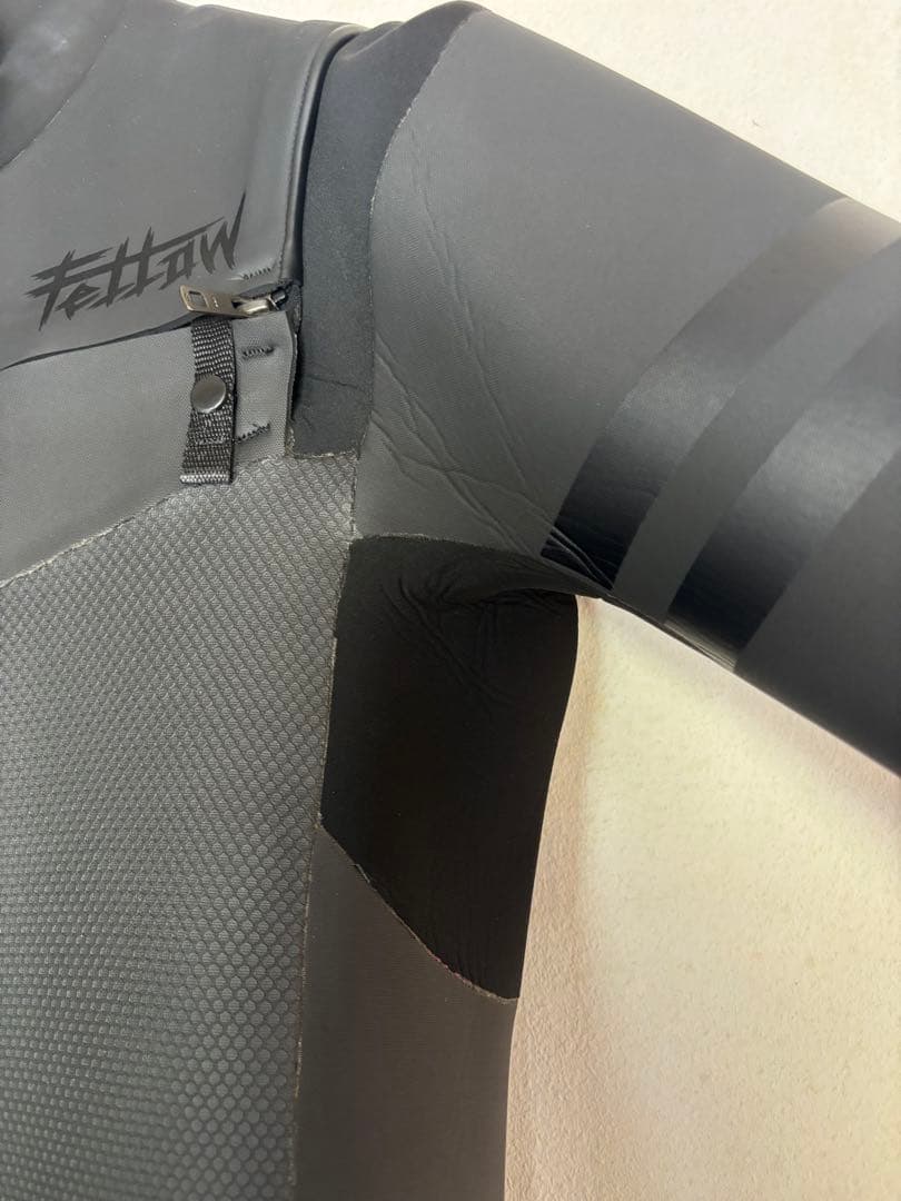 FELLOW セミドライ ウェットスーツ メンズ ALL3mm チェストジップ