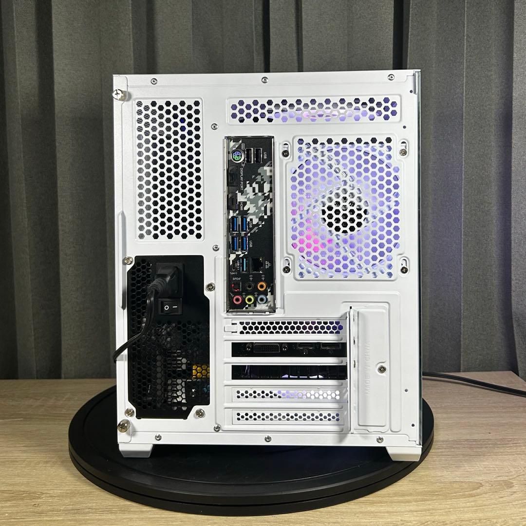 超高性能 光る 白ゲーミングPC Ryzen GTX1660 Windows11
