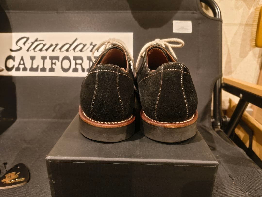 GLAD HAND REGAL サドルシューズ BLACK　SUEDE　27cm