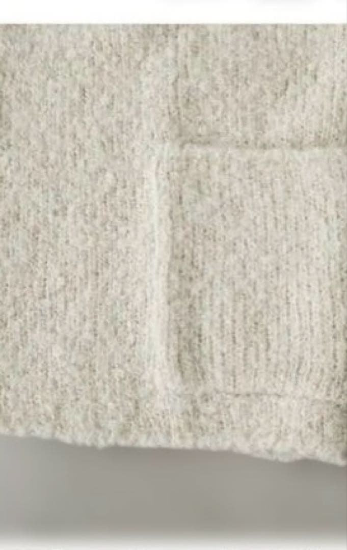 エヴァムエヴァ　alpaca wool vest [antique white]