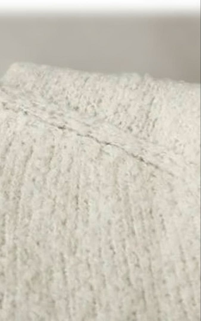 エヴァムエヴァ　alpaca wool vest [antique white]