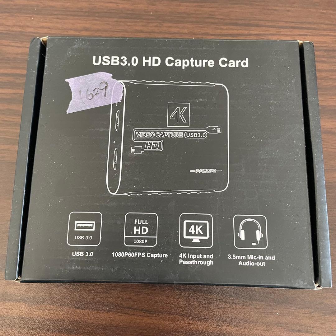 HDMI キャプチャーボード Switch対応 4K パススルー対応