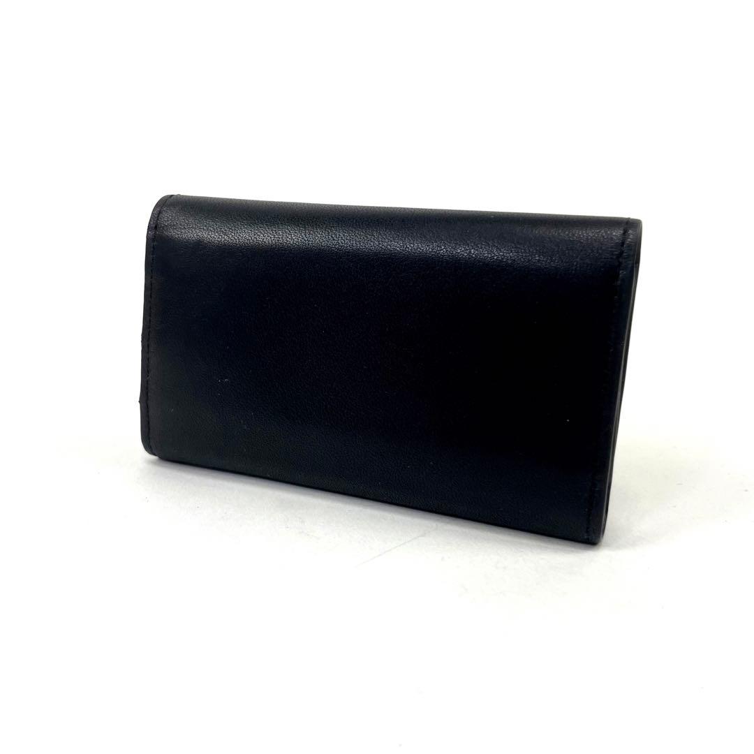 箱ギ新品　レザー　ポールスミス キーケース パスケース　黒　00B652