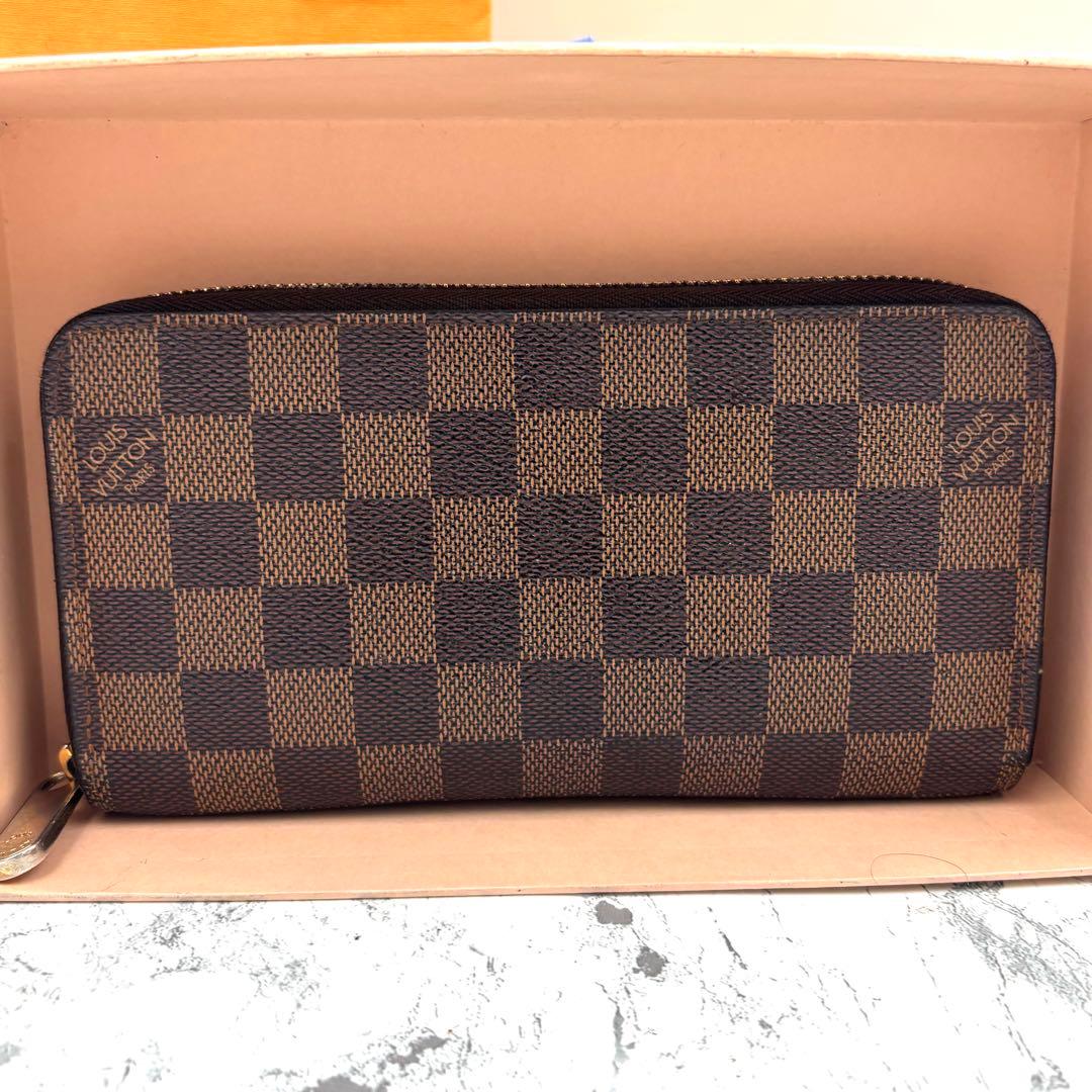 【新品仕様】 ルイヴィトン ダミエ ジッピーウォレット 長財布