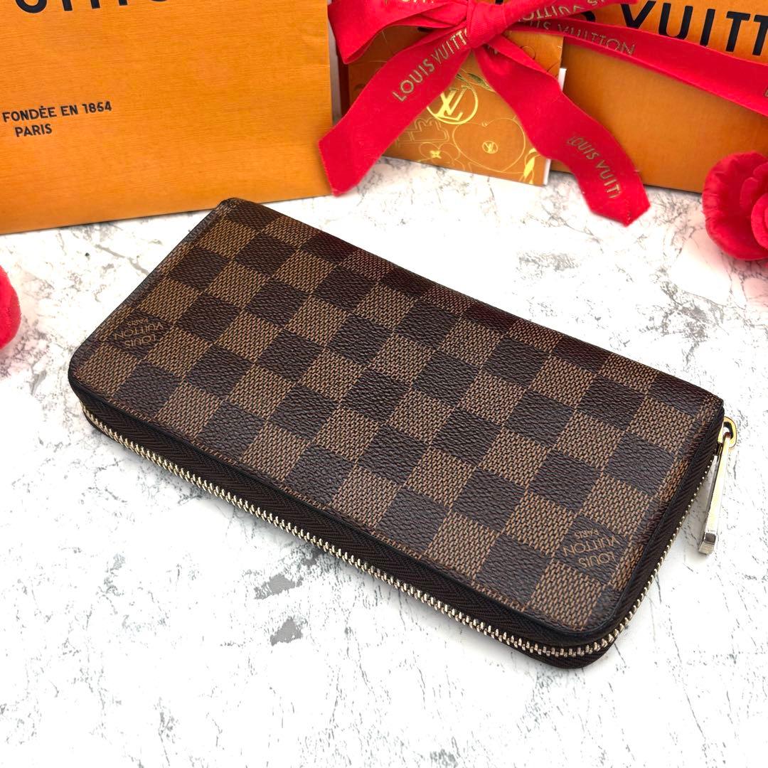 【新品仕様】 ルイヴィトン ダミエ ジッピーウォレット 長財布