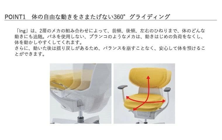 A*様 コクヨイングKOKUYO ing オフィスチェア