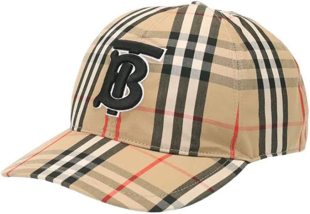 BURBERRY チェック柄 ベースボールキャップ Lサイズ