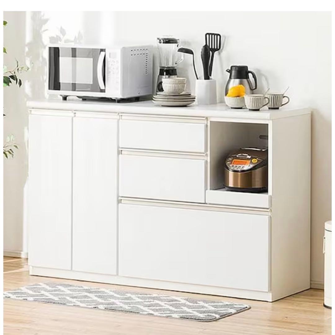 ※9/25までの出品※キッチンカウンター　ニトリ　アルミナ2 ホワイト