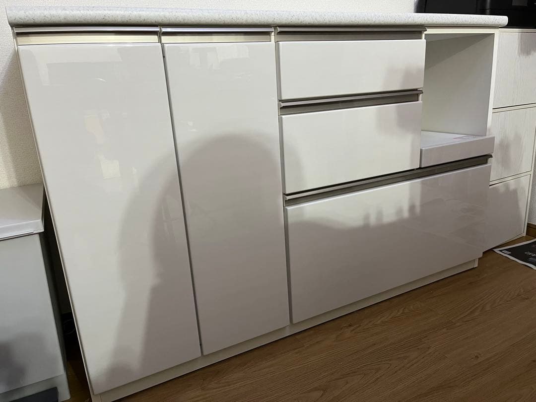 ※9/25までの出品※キッチンカウンター　ニトリ　アルミナ2 ホワイト