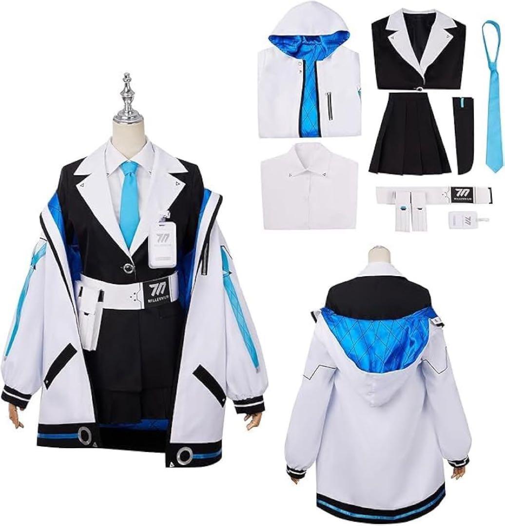 【ヴィッグ＋武器付き】ブルーアーカイブ 早瀬ユウカ コスプレ