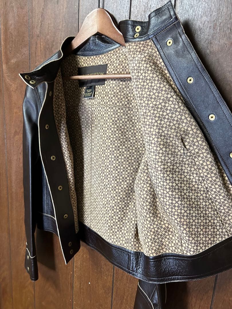 L*y様 希少 ルイヴィトン◉ライダースJKT ビンテージ