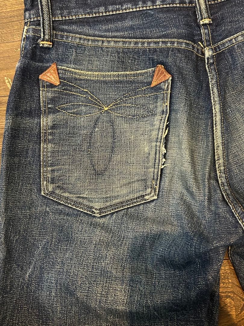 バブたん　ウェアハウス　DUCKDIGGER 色落ち抜群！W33 501