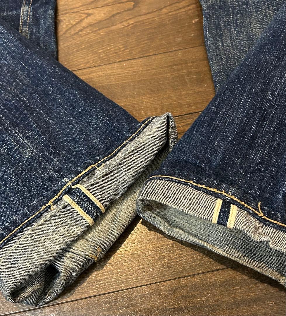 バブたん　ウェアハウス　DUCKDIGGER 色落ち抜群！W33 501