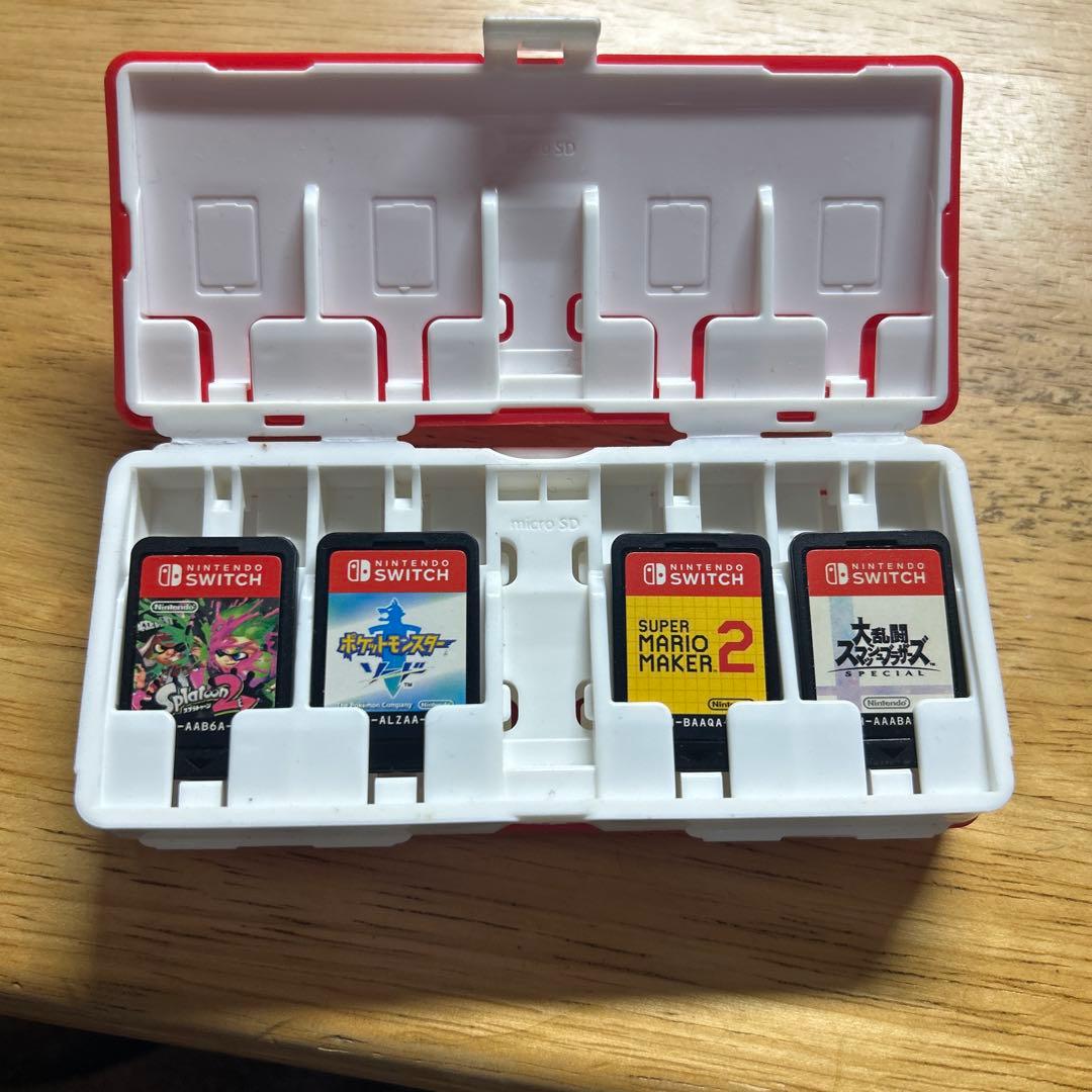 Switch ソフト4本 箱なし 動作確認済