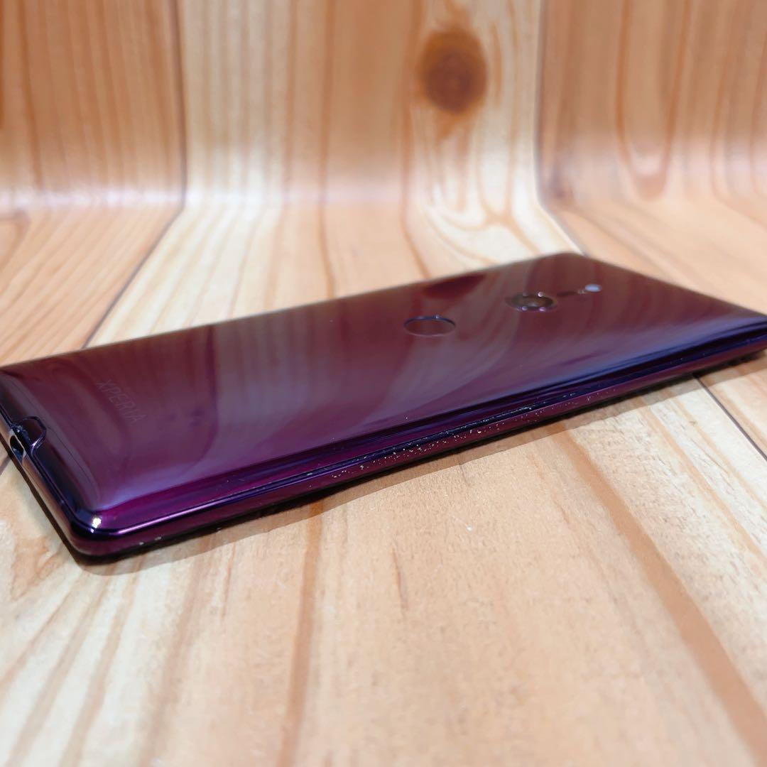 SIMフリー 本体 Xperia XZ3 64 GB 188G3 ボルドーレッド