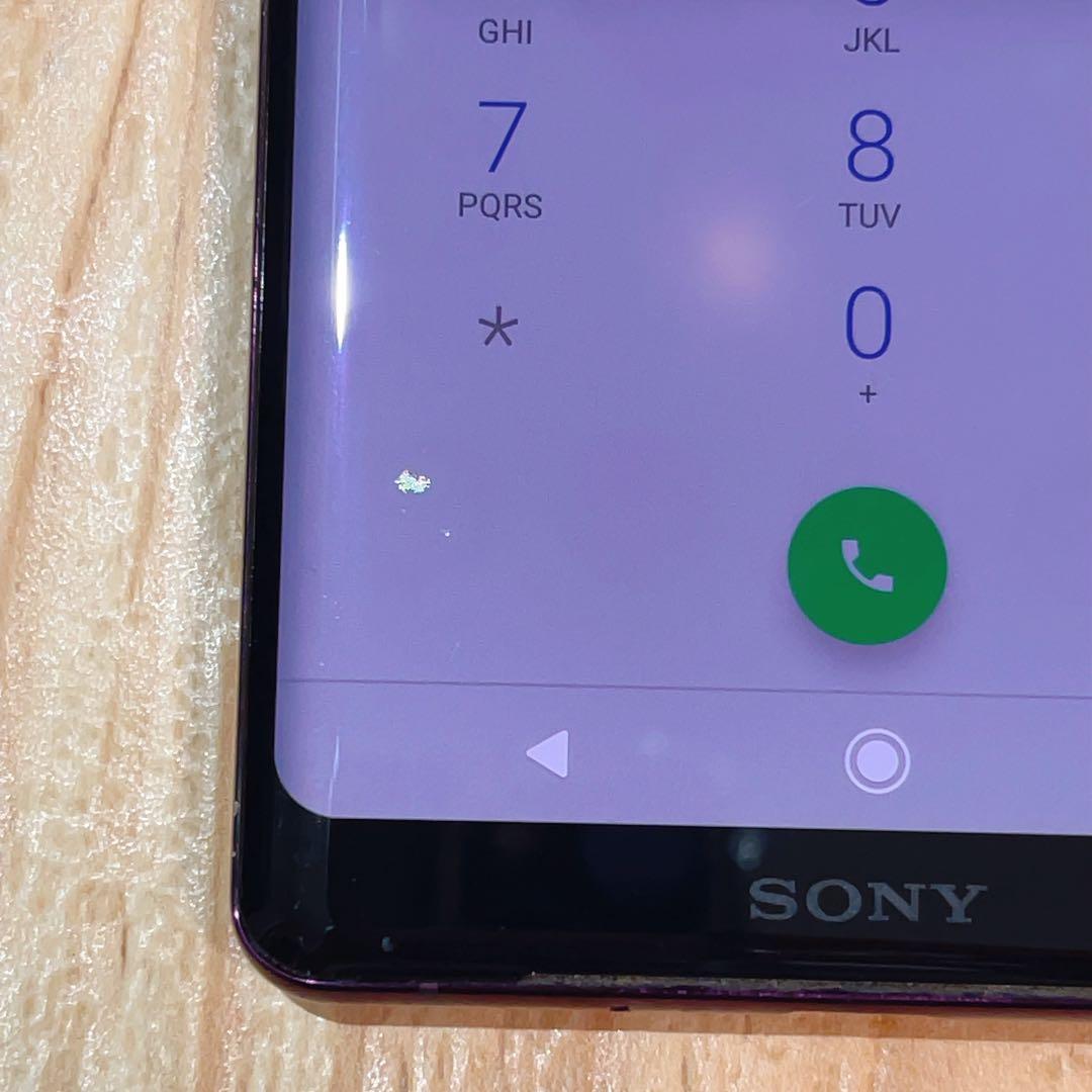 SIMフリー 本体 Xperia XZ3 64 GB 188G3 ボルドーレッド