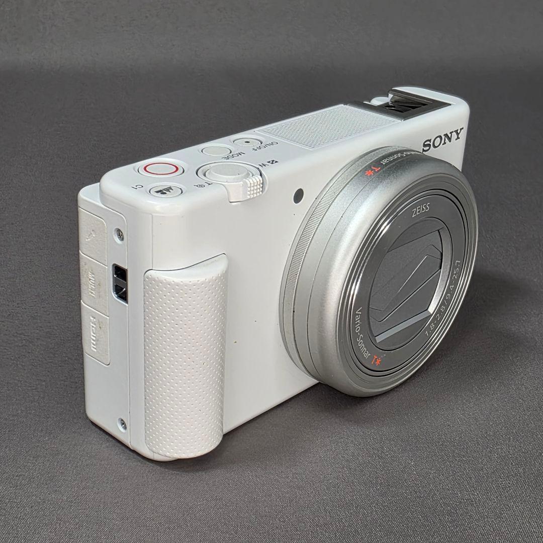 【並品】SONY VLOGCAM ZV-1 コンパクトデジタルカメラ ホワイト