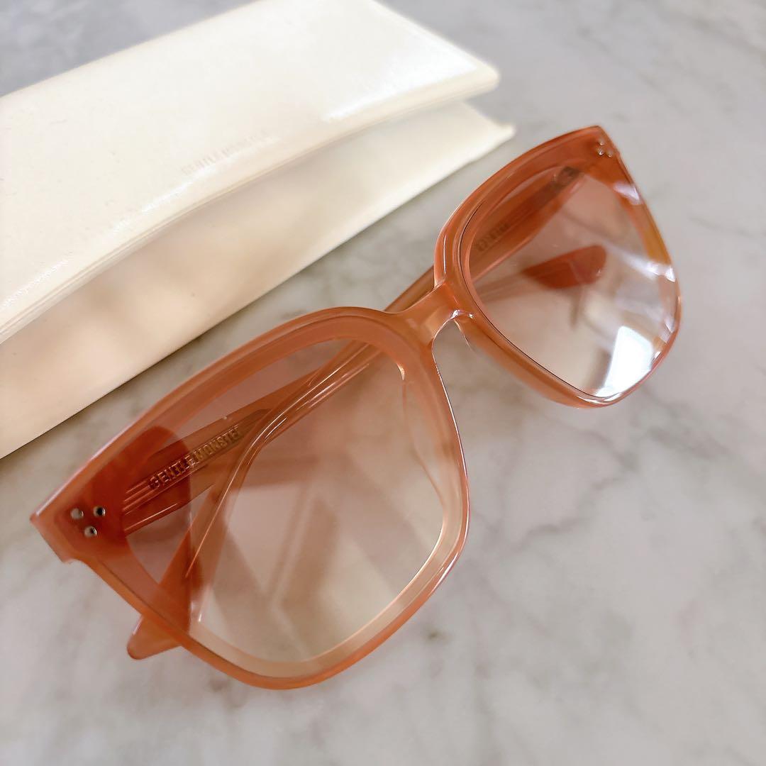 GENTLE MONSTER サングラスPALETTE ピンク／オレンジ