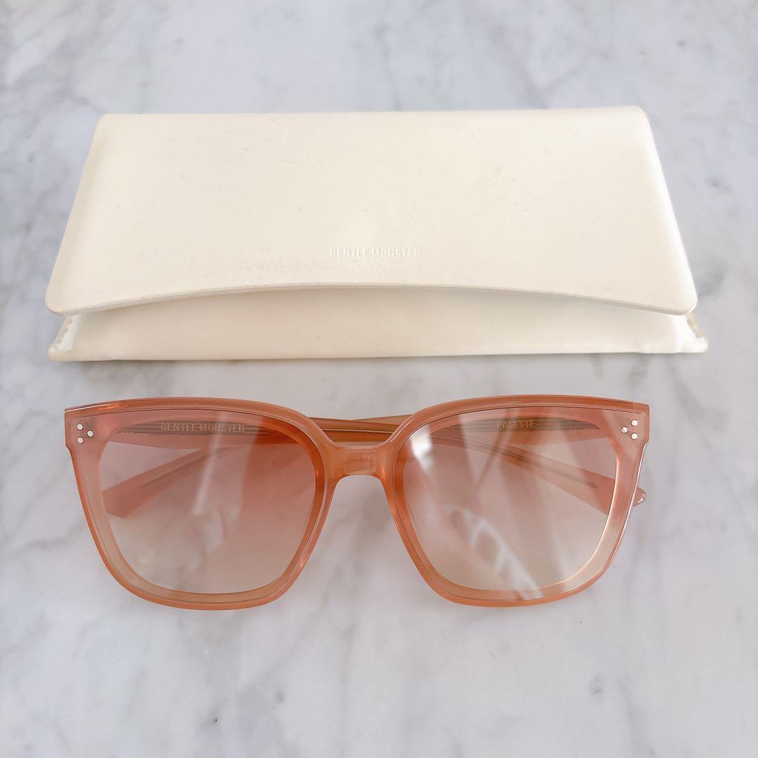 GENTLE MONSTER サングラスPALETTE ピンク／オレンジ