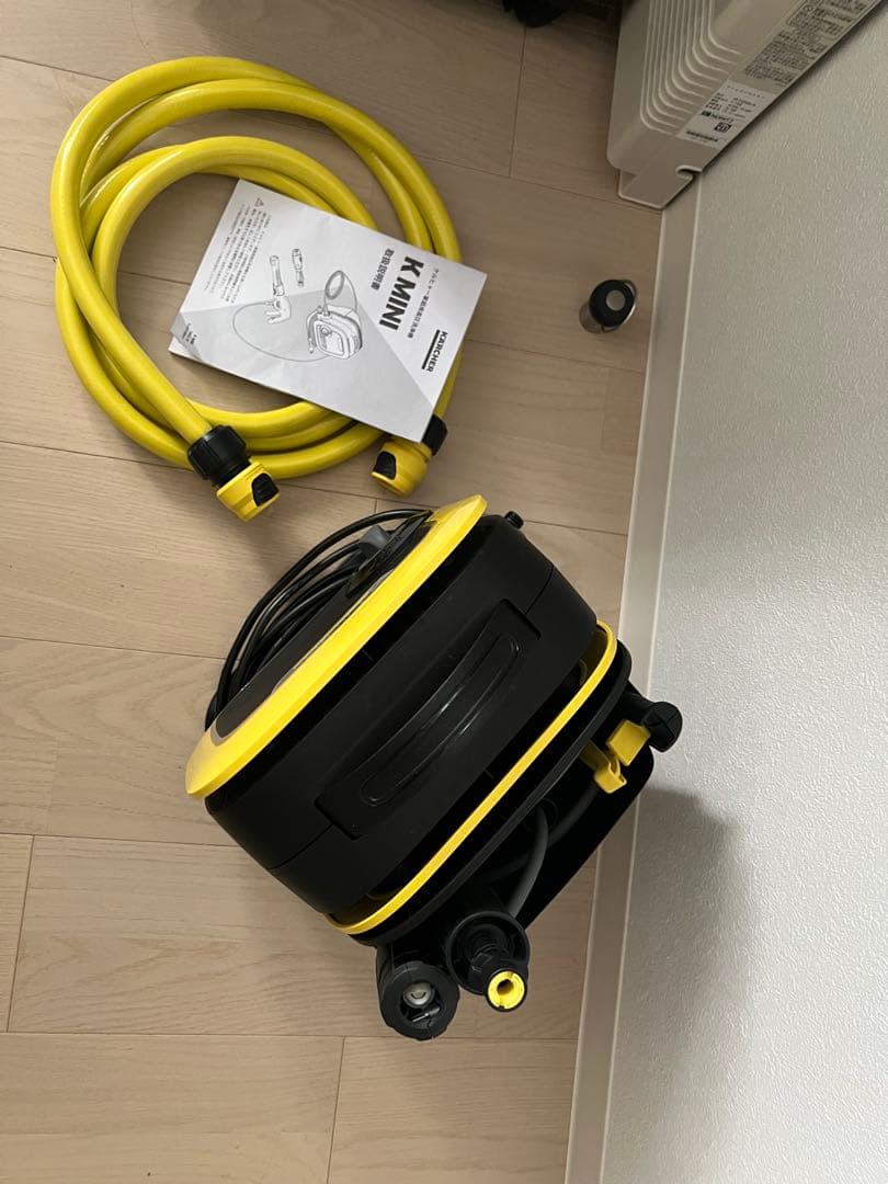 KARCHER K MINI 高圧洗浄機 本体　ホース付き