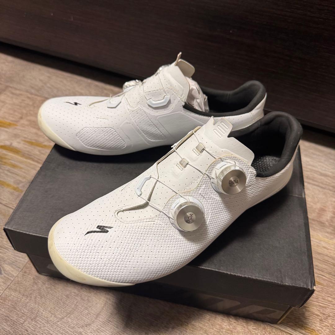 スペシャライズド　S-WORKS TORCH ホワイト　42.5