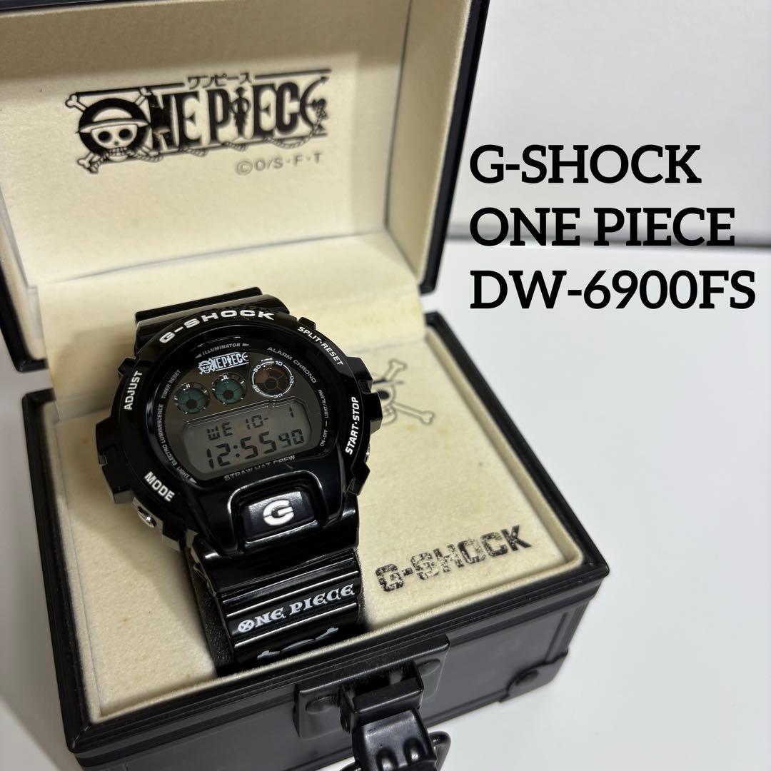 限定 美品 G-SHOCK ワンピース コラボ DW-6900FS 麦わらの一味