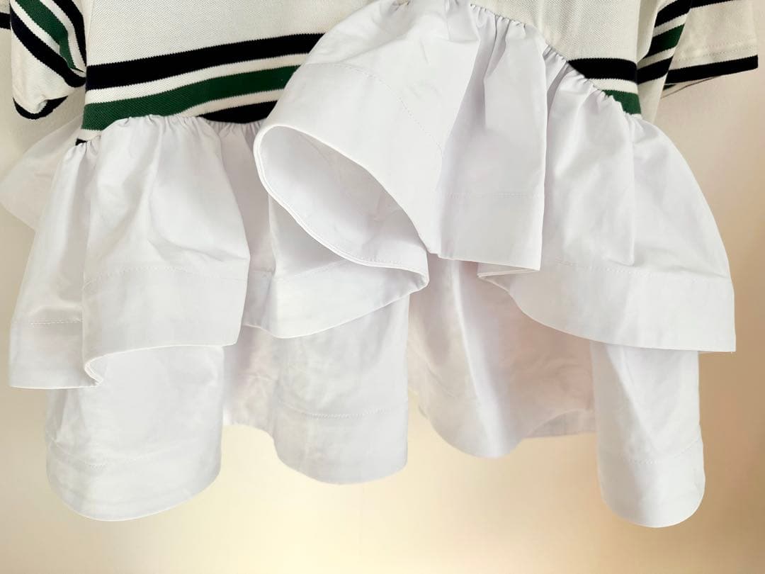 【正規品】bibiy ストライプ フリル Tシャツ　試着のみ