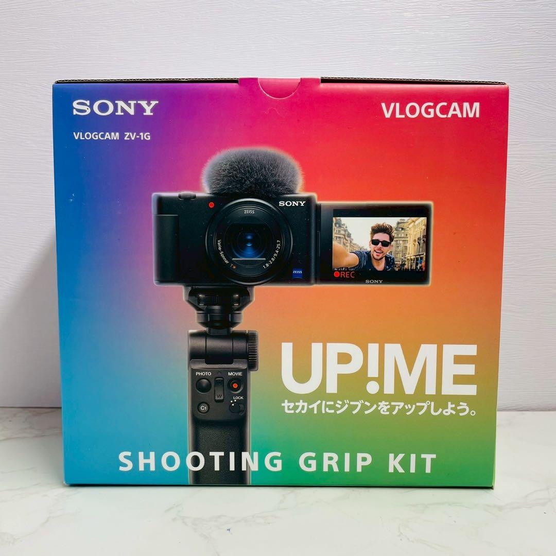 SONY VLOGCAM ZV-1G シューティンググリップキット ブラック
