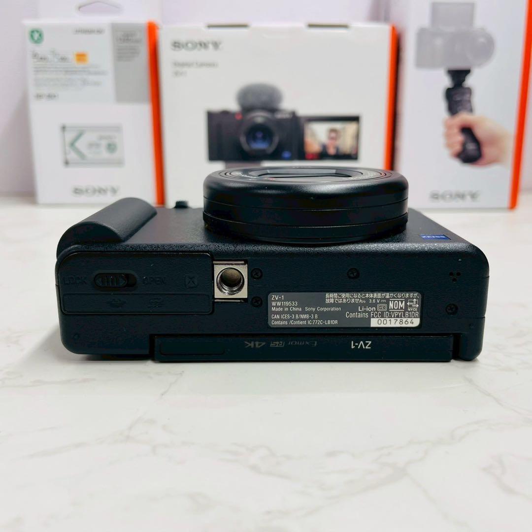 SONY VLOGCAM ZV-1G シューティンググリップキット ブラック
