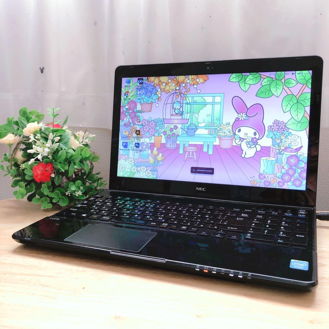 美品、最新win11、オフィス2021、イラストレータ、大容量HDD 500G