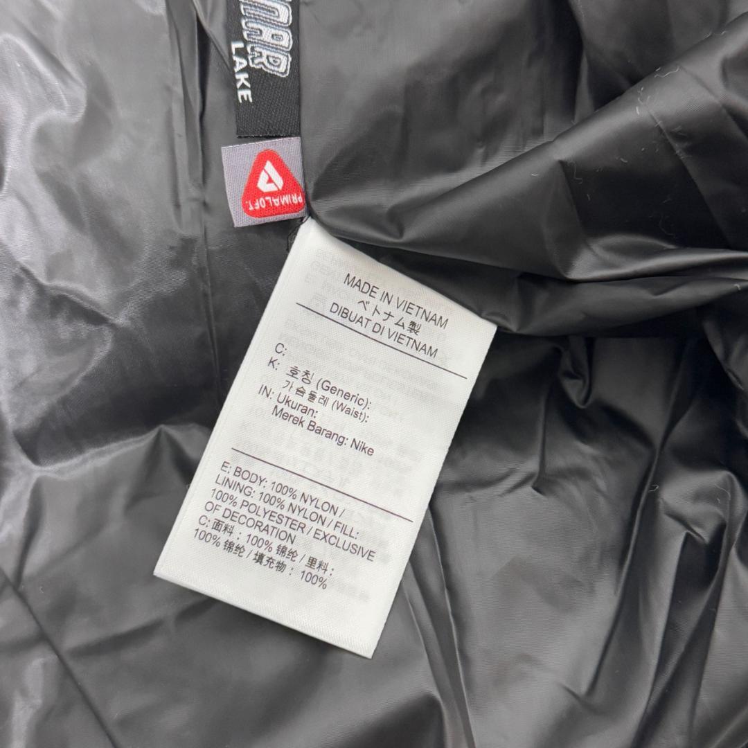 ACGブラックダウンジャケットM