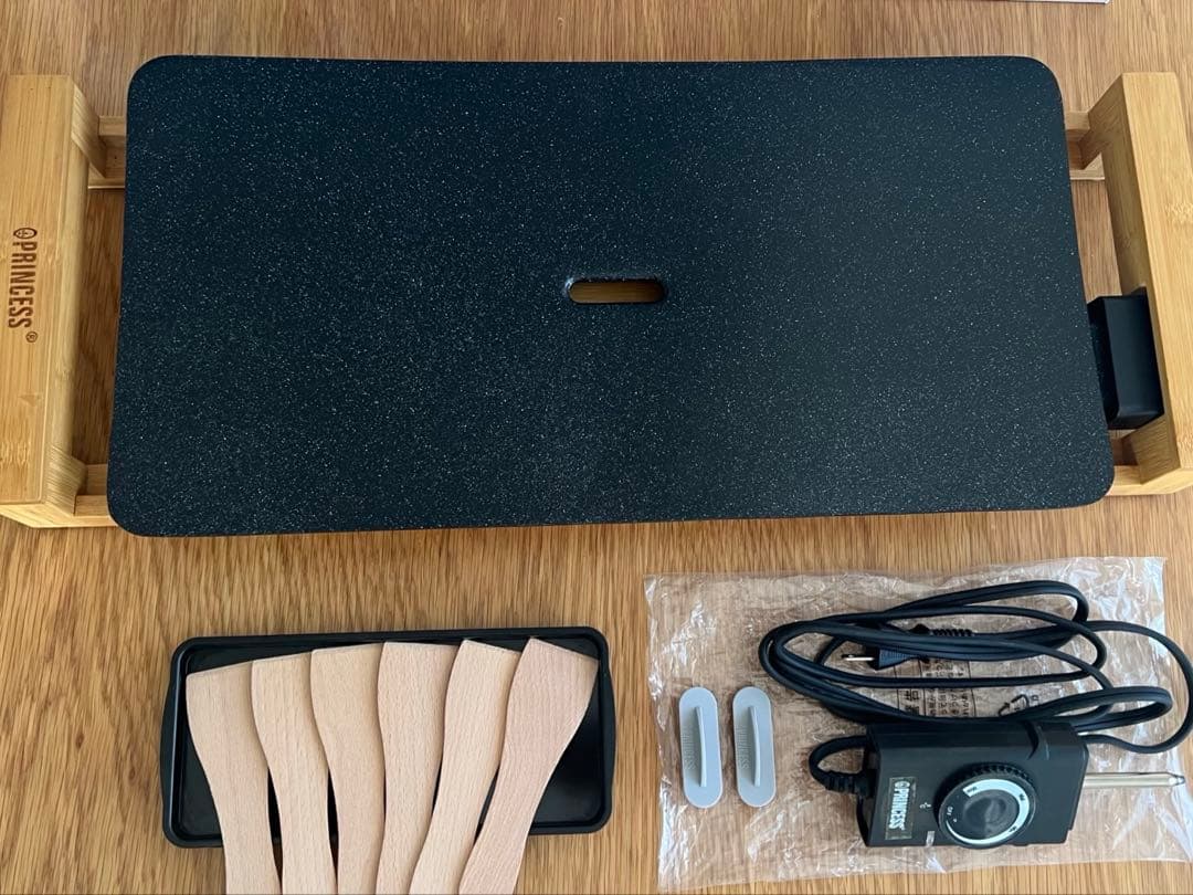 [プリンセス] Table Grill Stone テーブルグリルストーン黒