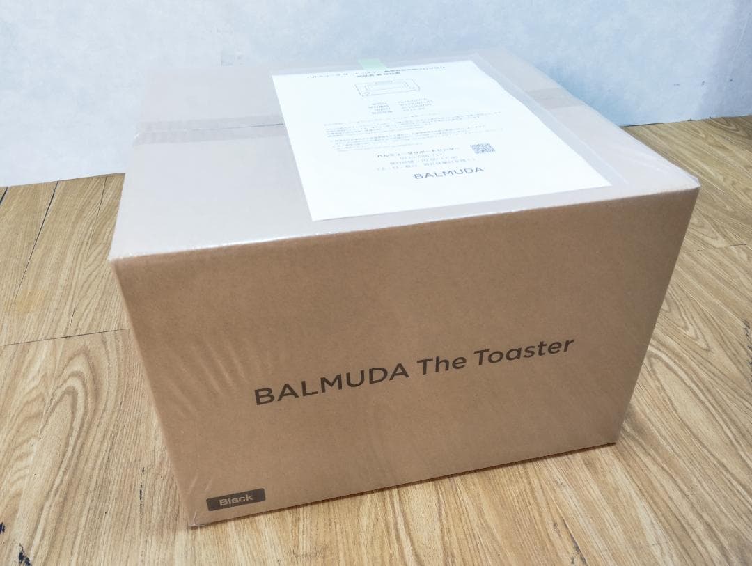 Y☆570 バルミューダ スチームトースター K11A-BK 新品未開封品！